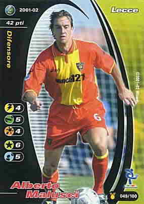 049/100 Alberto Malusci comune -NEAR MINT-