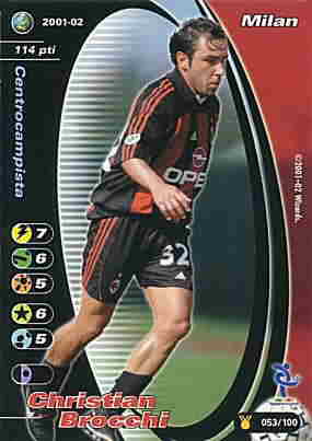 053/100 Christian Brocchi comune -NEAR MINT-