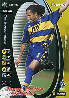 057/100 Jorge Eladio Bolano comune -NEAR MINT-