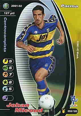 059/100 Johan Micoud comune -NEAR MINT-