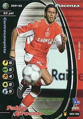 065/100 Fabio Grosso comune -NEAR MINT-