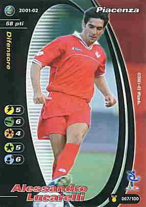 067/100 Alessandro Lucarelli comune -NEAR MINT-