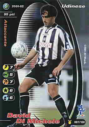 087/100 David Di Michele comune -NEAR MINT-