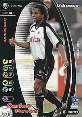 089/100 Carlos Pavon comune -NEAR MINT-