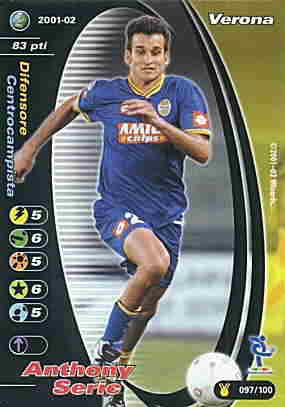 097/100 Anthony Seric comune -NEAR MINT-