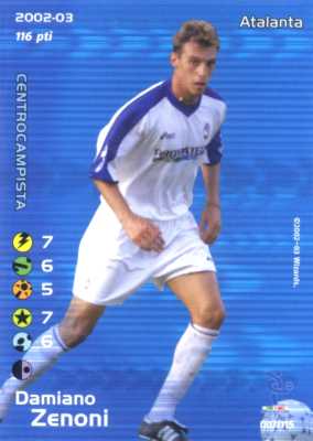 007/115 Damiano Zenoni rara -NEAR MINT-