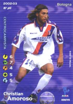 008/115 Christian Amoroso comune -NEAR MINT-