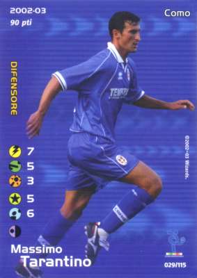 029/115 Massimo Tarantino comune -NEAR MINT-