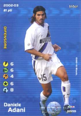 035/115 Daniele Adani comune -NEAR MINT-