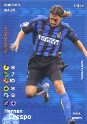 038/115 Hernan Crespo rara -NEAR MINT-