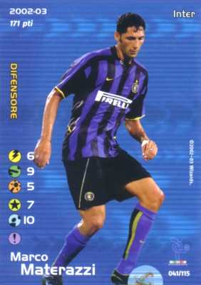 041/115 Marco Materazzi comune -NEAR MINT-
