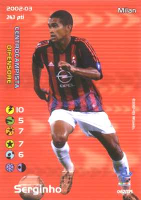 062/115 Serginho rara -NEAR MINT-