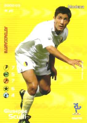 066/115 Giuseppe Sculli rara -NEAR MINT-