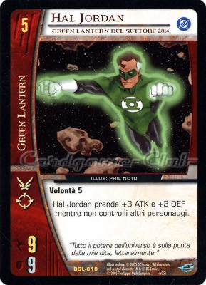 DGL-010 Hal Jordan rara -NEAR MINT-