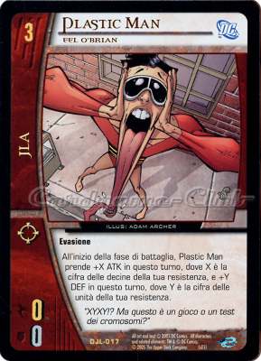 DJL-017 Plastic Man rara -NEAR MINT-