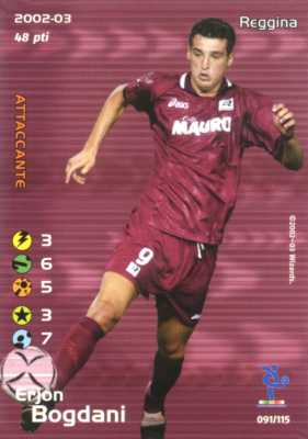 091/115 Erjon Bogdani comune -NEAR MINT-