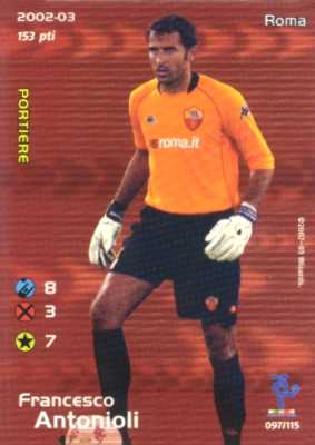 097/115 Francesco Antonioli comune -NEAR MINT-