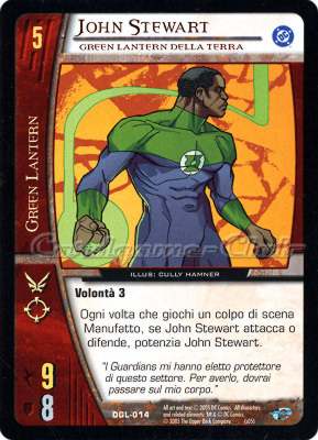 DGL-014 John Stewart comune -NEAR MINT-