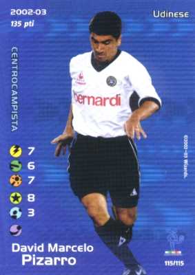 115/115 David Marcelo Pizarro comune -NEAR MINT-