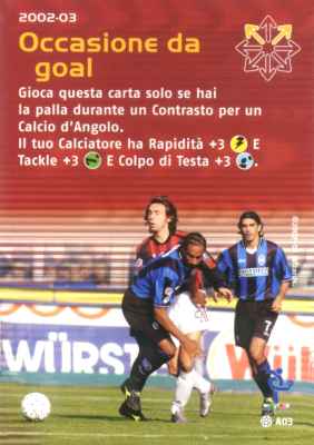A03 Occasione da Goal comune -NEAR MINT-