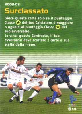 A36 surclassato comune -NEAR MINT-