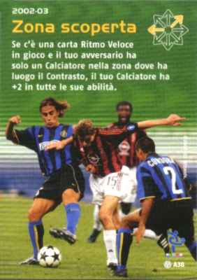 A38 Zona scoperta comune -NEAR MINT-