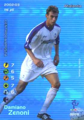 007/115 Damiano Zenoni rara foil -NEAR MINT-