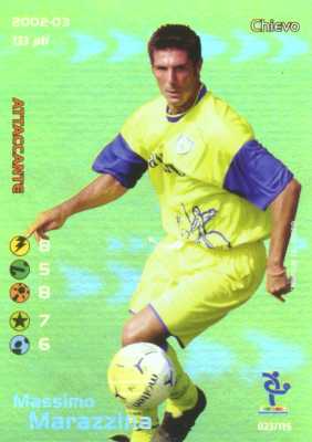 023/115 Massimo Marazzina rara foil -NEAR MINT-