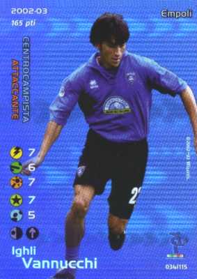 034/115 Ighli Vannucchi rara foil -NEAR MINT-