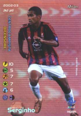 062/115 Serginho rara foil -NEAR MINT-
