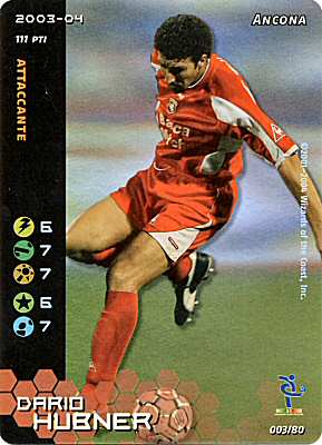 003/80 Dario Hubner rara foil -NEAR MINT-