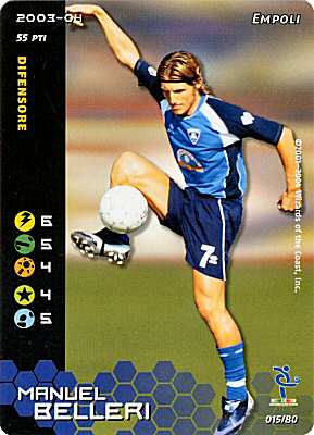 015/80 Manuel Belleri comune -NEAR MINT-