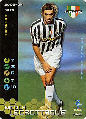 027/80 Nicola Legrottaglie rara foil -NEAR MINT-