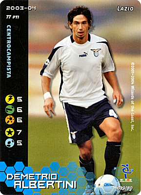 029/80 Demetrio Albertini comune -NEAR MINT-