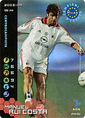 039/80 Manuel Rui Costa rara foil -NEAR MINT-