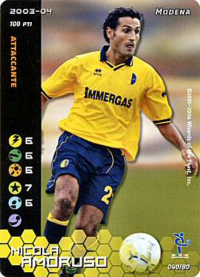 040/80 Nicola Amoruso comune -NEAR MINT-