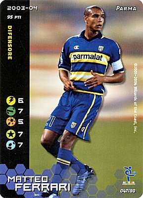 047/80 Matteo Ferrari comune -NEAR MINT-