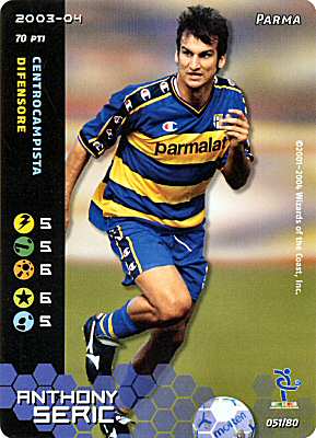 051/80 Anthony Seric comune -NEAR MINT-