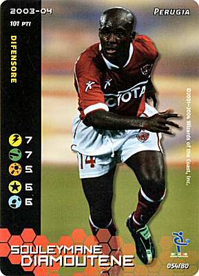 054/80 Souleymane Diamoutene comune -NEAR MINT-