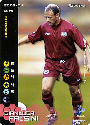 057/80 Gianluca Falsini comune -NEAR MINT-