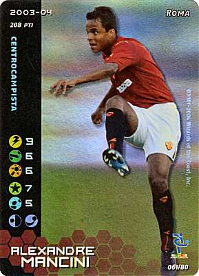 061/80 Alexandre Mancini rara foil -NEAR MINT-