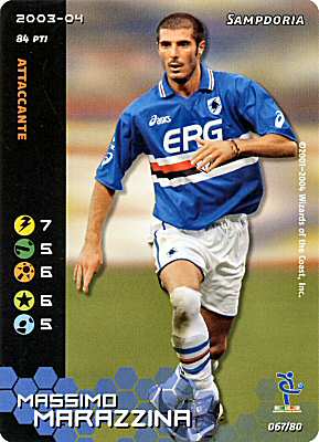 067/80 Massimo Marazzina comune -NEAR MINT-