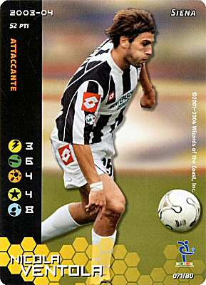 071/80 Nicola Ventola comune -NEAR MINT-