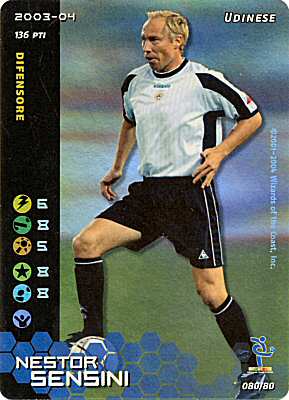 080/80 Nestor Sensini rara foil -NEAR MINT-