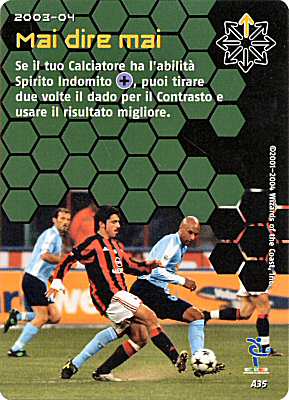 A35 Mai dire mai comune -NEAR MINT-