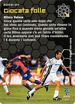 A55 Giocata folle comune -NEAR MINT-