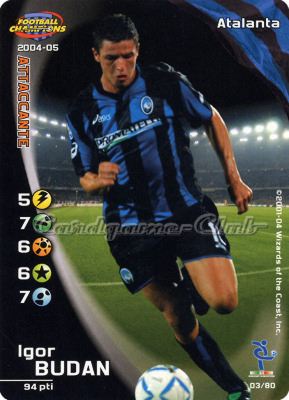 003/80 Igor Budan comune -NEAR MINT-