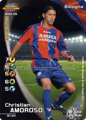 004/80 Christian Amoroso comune -NEAR MINT-