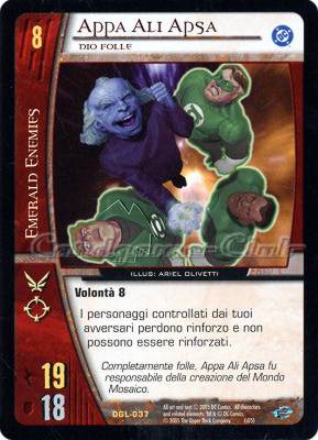 DGL-037 Appa Ali Apsa rara -NEAR MINT-