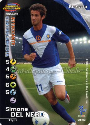 008/80 Simone Del Nero comune -NEAR MINT-